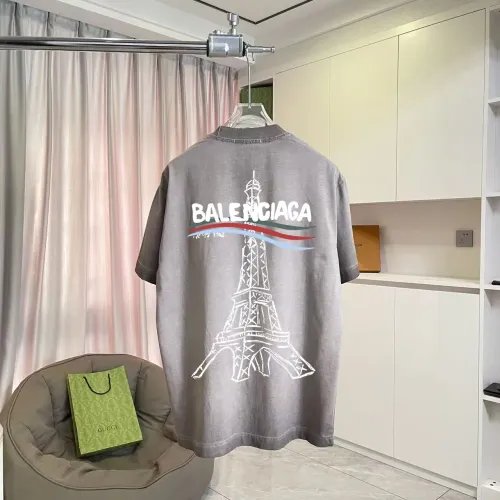 Balenciaga T-Shirts Short Sleeved For Unisex #1411786 $45.00 USD, Wholesale Replica Balenciaga T-Shirts