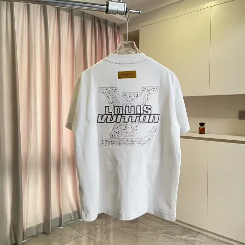 Louis Vuitton LV T-Shirts Short Sleeved For Unisex #1411800 $48.00 USD, Wholesale Replica Louis Vuitton LV T-Shirts