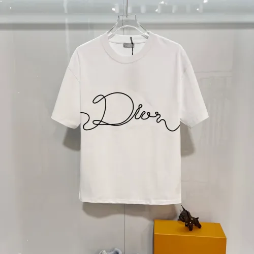 Christian Dior T-Shirts Short Sleeved For Unisex #1411811 $45.00 USD, Wholesale Replica Christian Dior T-Shirts