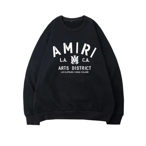 Amiri Hoodies Long Sleeved For Unisex #1411843 $56.00 USD, Wholesale Replica Amiri Hoodies