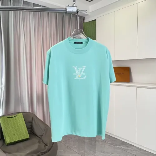 Louis Vuitton LV T-Shirts Short Sleeved For Unisex #1411864 $42.00 USD, Wholesale Replica Louis Vuitton LV T-Shirts