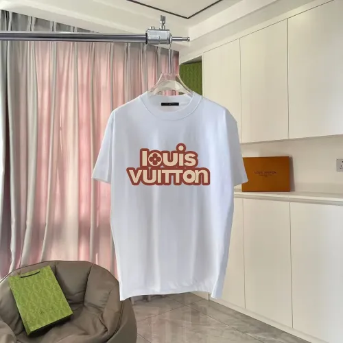 Louis Vuitton LV T-Shirts Short Sleeved For Unisex #1411867 $42.00 USD, Wholesale Replica Louis Vuitton LV T-Shirts