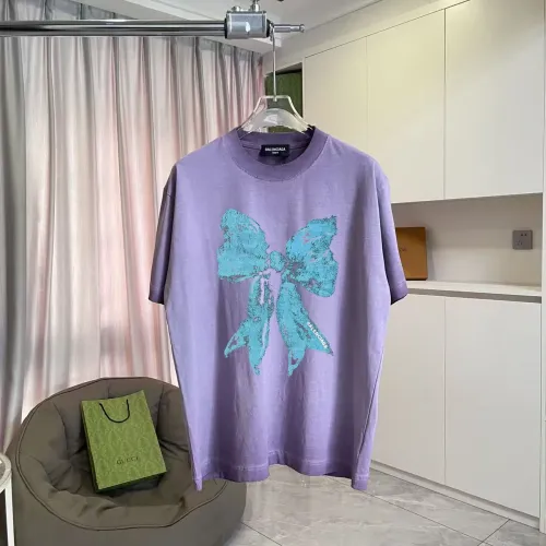Balenciaga T-Shirts Short Sleeved For Unisex #1411893 $45.00 USD, Wholesale Replica Balenciaga T-Shirts