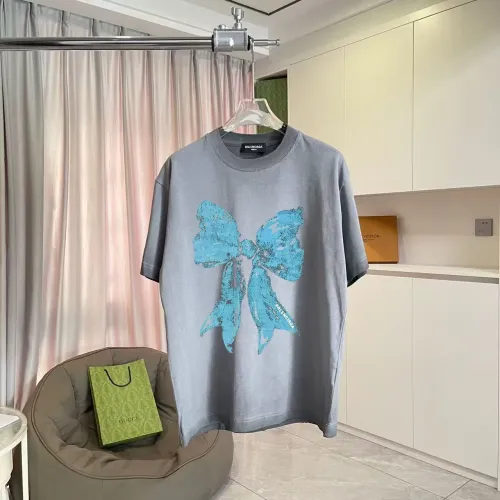 Balenciaga T-Shirts Short Sleeved For Unisex #1411894 $45.00 USD, Wholesale Replica Balenciaga T-Shirts