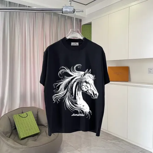 Hermes T-Shirts Short Sleeved For Unisex #1411929 $42.00 USD, Wholesale Replica Hermes T-Shirts