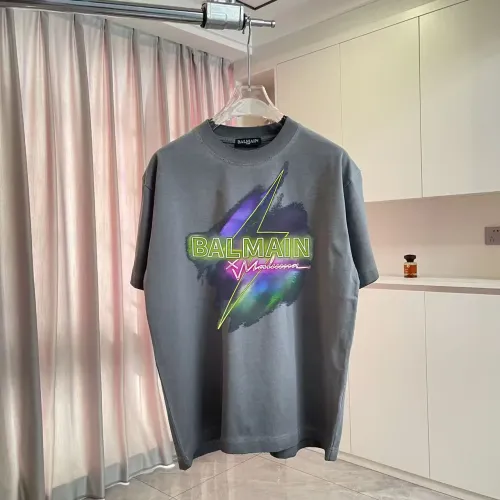 Balmain T-Shirts Short Sleeved For Unisex #1411945