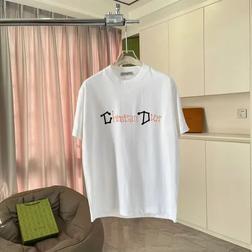 Christian Dior T-Shirts Short Sleeved For Unisex #1411964 $42.00 USD, Wholesale Replica Christian Dior T-Shirts