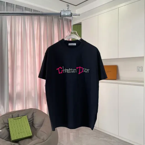 Christian Dior T-Shirts Short Sleeved For Unisex #1411967 $42.00 USD, Wholesale Replica Christian Dior T-Shirts