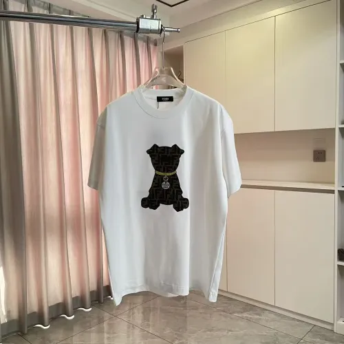 Fendi T-Shirts Short Sleeved For Unisex #1411968 $45.00 USD, Wholesale Replica Fendi T-Shirts