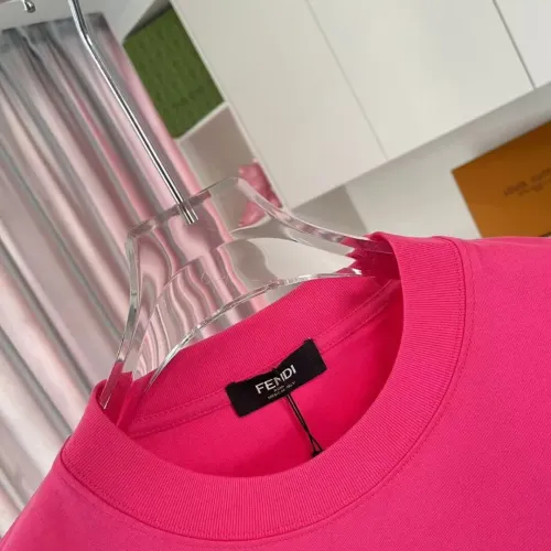 Replica Fendi T-Shirts Short Sleeved For Unisex #1411975 $42.00 USD for Wholesale