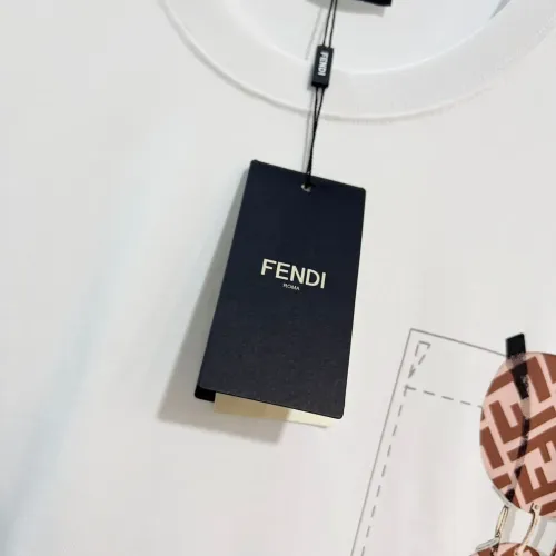Replica Fendi T-Shirts Short Sleeved For Unisex #1411978 $45.00 USD for Wholesale
