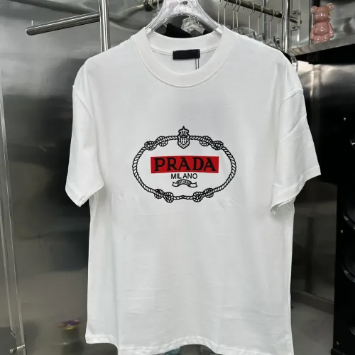 Prada T-Shirts Short Sleeved For Unisex #1411994 $42.00 USD, Wholesale Replica Prada T-Shirts