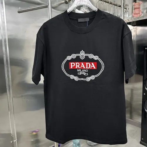Prada T-Shirts Short Sleeved For Unisex #1411995 $42.00 USD, Wholesale Replica Prada T-Shirts