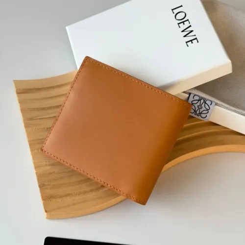 Replica LOEWE Wallet For Men #1412058 $56.00 USD for Wholesale