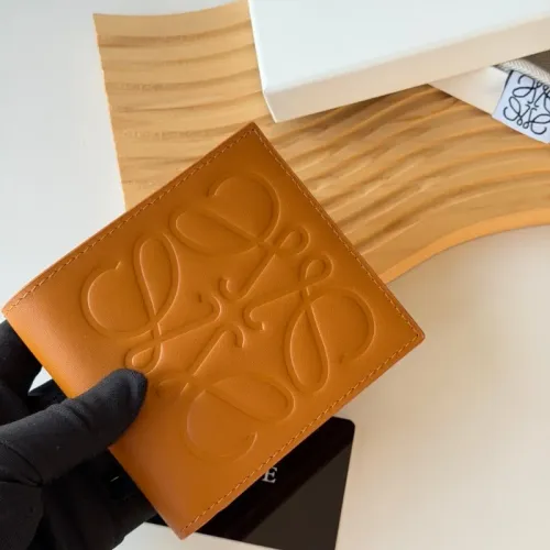 Replica LOEWE Wallet For Men #1412058 $56.00 USD for Wholesale