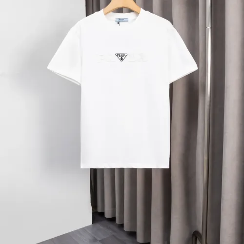 Prada T-Shirts Short Sleeved For Men #1412061 $36.00 USD, Wholesale Replica Prada T-Shirts