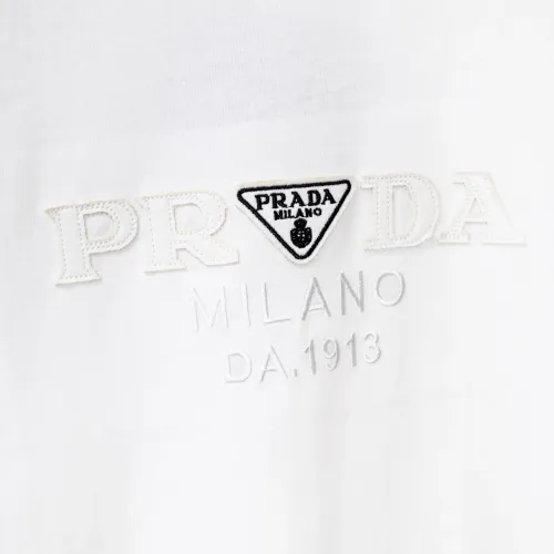 Replica Prada T-Shirts Short Sleeved For Men #1412061 $36.00 USD for Wholesale