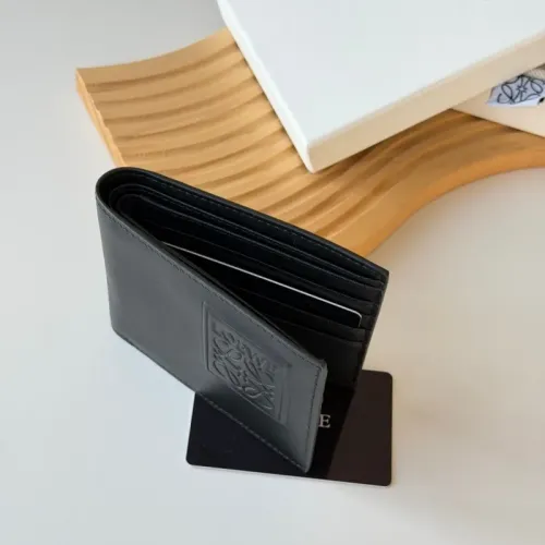 Replica LOEWE Wallet For Men #1412063 $56.00 USD for Wholesale