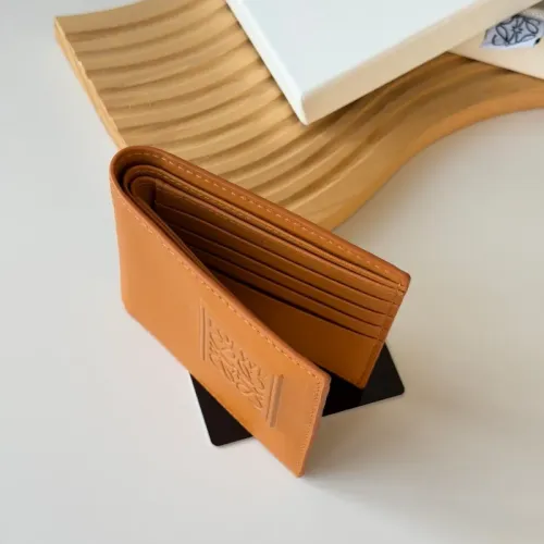 Replica LOEWE Wallet For Men #1412064 $56.00 USD for Wholesale