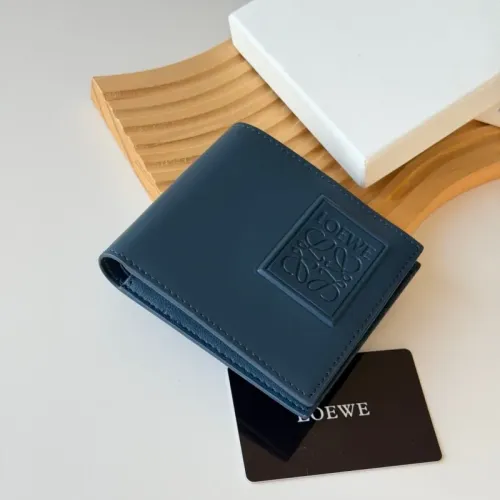 Replica LOEWE Wallet For Men #1412065 $56.00 USD for Wholesale