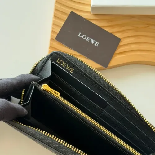 Replica LOEWE Long Wallet For Unisex #1412100 $60.00 USD for Wholesale