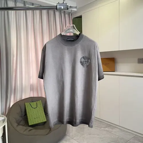 Replica Chrome Hearts T-Shirts Short Sleeved For Unisex #1412108 $45.00 USD for Wholesale