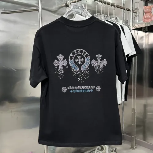 Chrome Hearts T-Shirts Short Sleeved For Unisex #1412110 $42.00 USD, Wholesale Replica Chrome Hearts T-Shirts