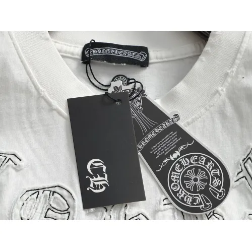 Replica Chrome Hearts T-Shirts Short Sleeved For Unisex #1412111 $52.00 USD for Wholesale