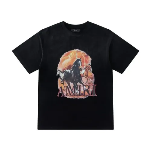 Amiri T-Shirts Short Sleeved For Unisex #1412151 $42.00 USD, Wholesale Replica Amiri T-Shirts