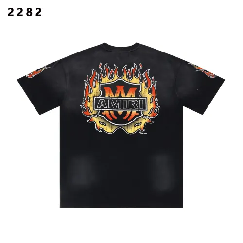 Replica Amiri T-Shirts Short Sleeved For Unisex #1412154 $34.00 USD for Wholesale