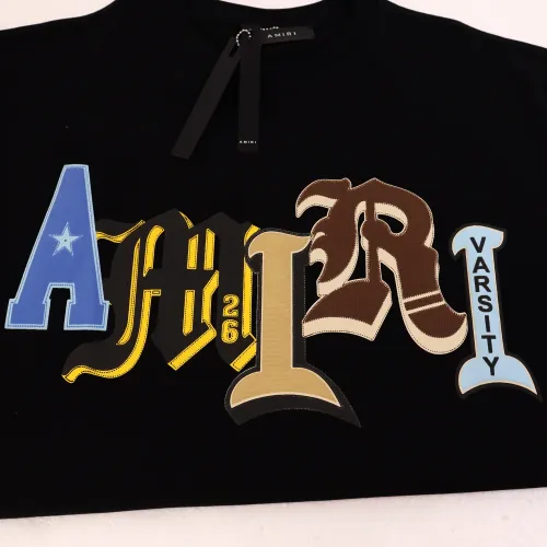 Replica Amiri T-Shirts Short Sleeved For Unisex #1412155 $32.00 USD for Wholesale