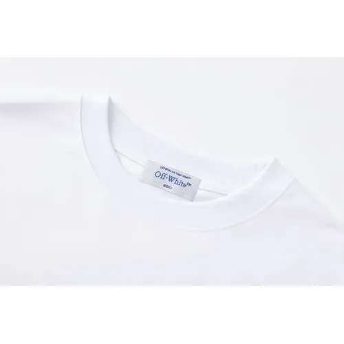 Replica Off-White T-Shirts Short Sleeved For Unisex #1412173 $32.00 USD for Wholesale
