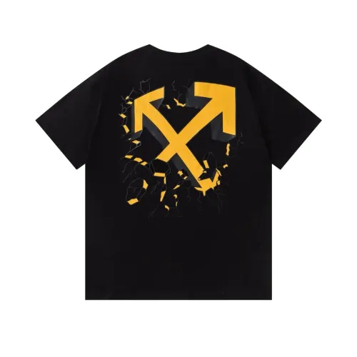 Off-White T-Shirts Short Sleeved For Unisex #1412174
