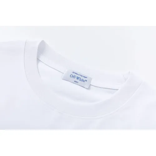 Replica Off-White T-Shirts Short Sleeved For Unisex #1412183 $32.00 USD for Wholesale