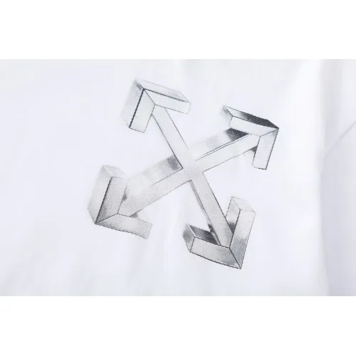 Replica Off-White T-Shirts Short Sleeved For Unisex #1412187 $32.00 USD for Wholesale
