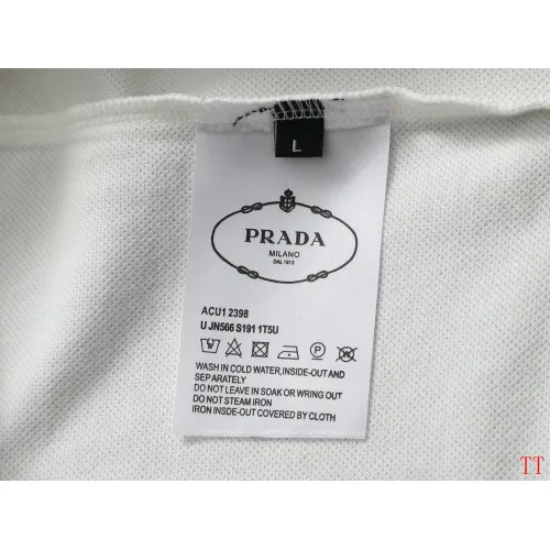 Replica Prada T-Shirts Short Sleeved For Men #1412221 $48.00 USD for Wholesale