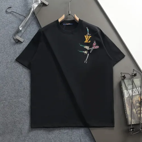 Louis Vuitton LV T-Shirts Short Sleeved For Unisex #1412229 $40.00 USD, Wholesale Replica Louis Vuitton LV T-Shirts