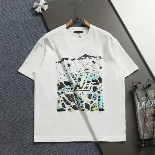 Louis Vuitton LV T-Shirts Short Sleeved For Unisex #1412247 $45.00 USD, Wholesale Replica Louis Vuitton LV T-Shirts