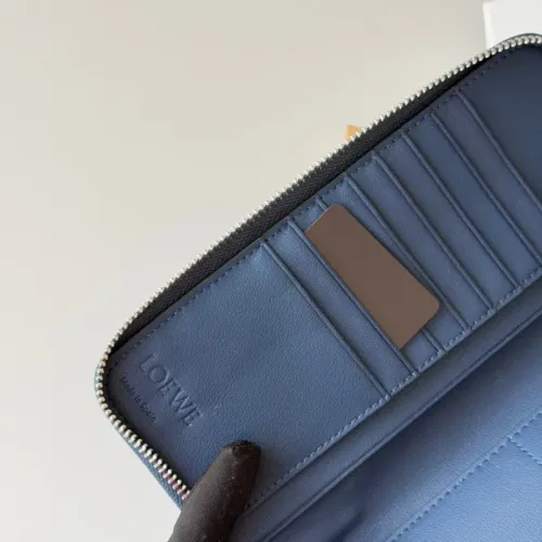 Replica LOEWE Long Wallet For Unisex #1412290 $64.00 USD for Wholesale