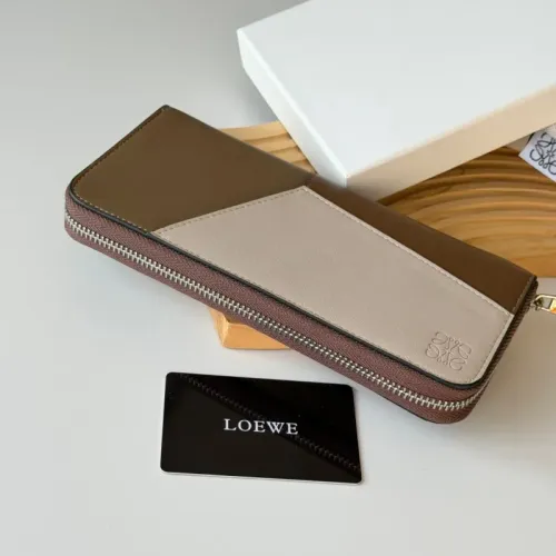 Replica LOEWE Long Wallet For Unisex #1412293 $64.00 USD for Wholesale