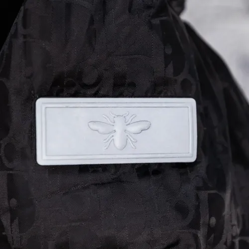 Replica Christian Dior Down Feather Coat Long Sleeved For Unisex #1412297 $112.00 USD for Wholesale