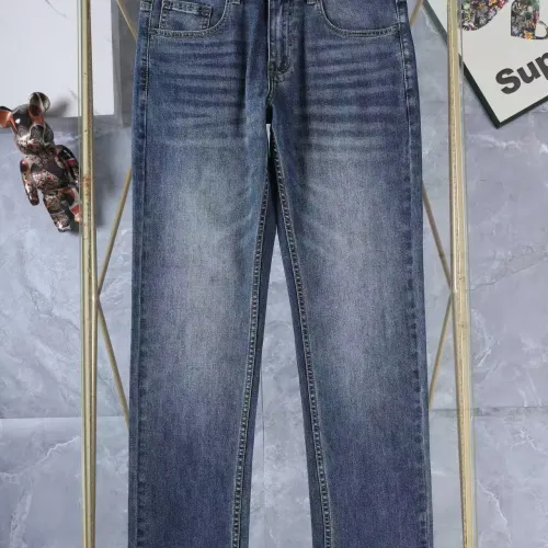 Replica Burberry Jeans For Men #1412450 $45.00 USD for Wholesale