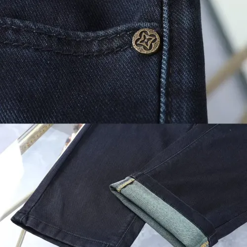 Replica Louis Vuitton LV Jeans For Men #1412452 $45.00 USD for Wholesale