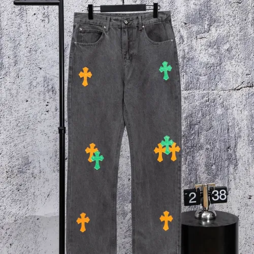 Chrome Hearts Jeans For Men #1412463 $64.00 USD, Wholesale Replica Chrome Hearts Jeans