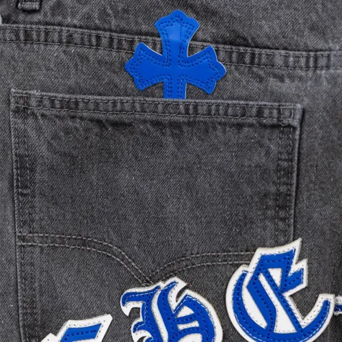 Replica Chrome Hearts Jeans For Men #1412466 $64.00 USD for Wholesale
