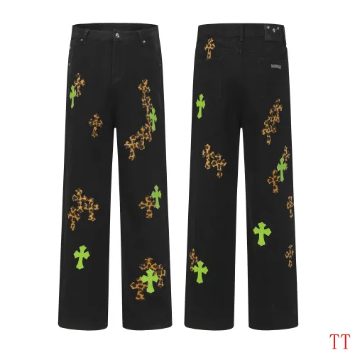 Chrome Hearts Jeans For Men #1412472 $60.00 USD, Wholesale Replica Chrome Hearts Jeans