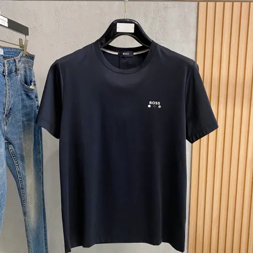Boss T-Shirts Short Sleeved For Men #1412482 $76.00 USD, Wholesale Replica Boss T-Shirts