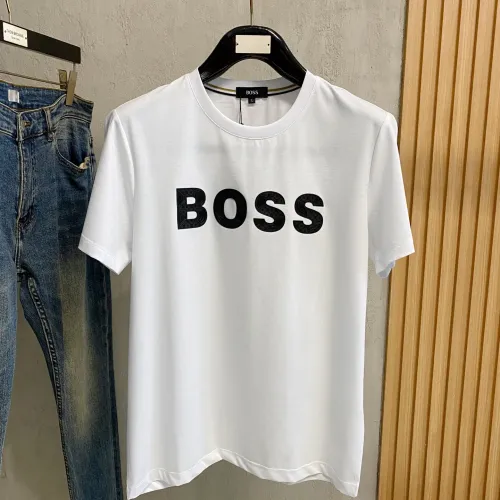 Boss T-Shirts Short Sleeved For Men #1412483 $76.00 USD, Wholesale Replica Boss T-Shirts