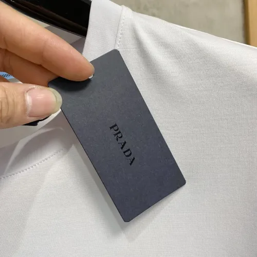 Replica Prada T-Shirts Short Sleeved For Men #1412486 $76.00 USD for Wholesale