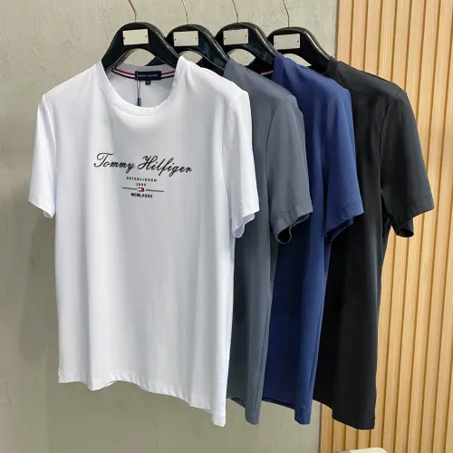 Replica Tommy Hilfiger TH T-Shirts Short Sleeved For Men #1412495 $76.00 USD for Wholesale